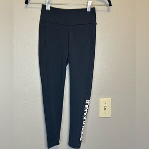 The North Face Girls "Never Stop" Tights Black Leggings Yoga Exercise Sz M (10)